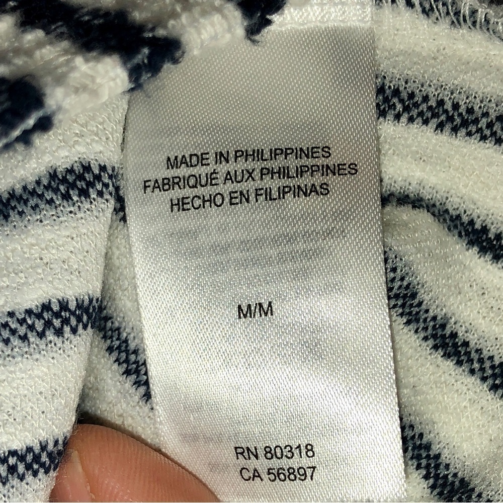 ⛄️Lucky Brand Striped Square-Neck Top - Picture 8 of 10